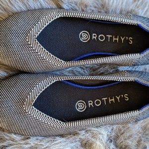 Rothy's The Flat in Gray Birdseye - 8